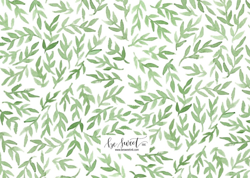 Green-leaves-back