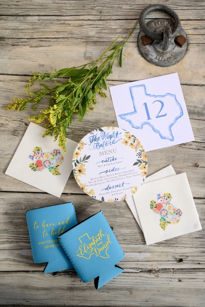 wedding invitation and gifts